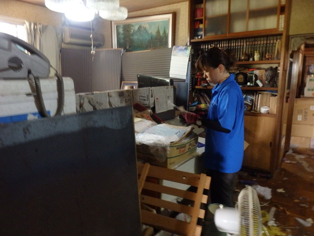 山口県下松市にてゴミ屋敷清掃をさせて頂きました。