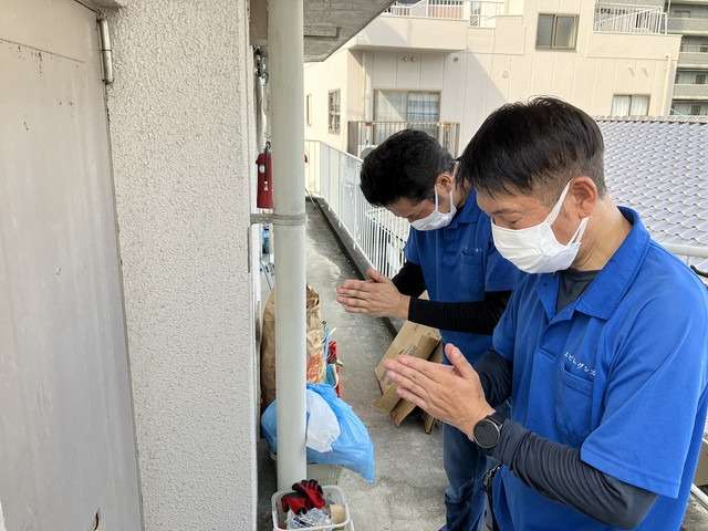 広島市東区にて特殊清掃をさせて頂きました。