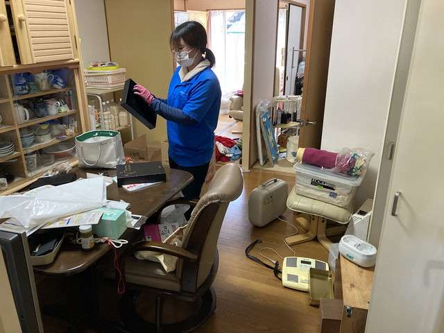 広島市安佐北区にて遺品整理をさせて頂きました。