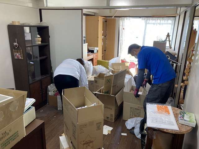 広島で市営住宅での遺品整理