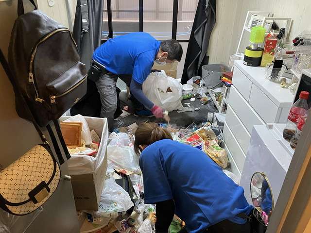 広島市西区にてゴミ屋敷整理をさせて頂きました。