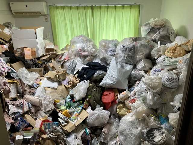 広島県福山市にてゴミ屋敷整理をさせて頂きました。