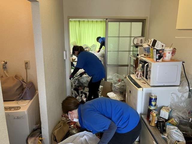 広島県福山市でのゴミ屋敷清掃