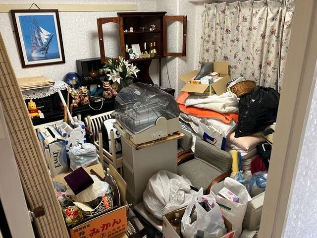 広島市西区にて遺品整理をさせて頂きました。