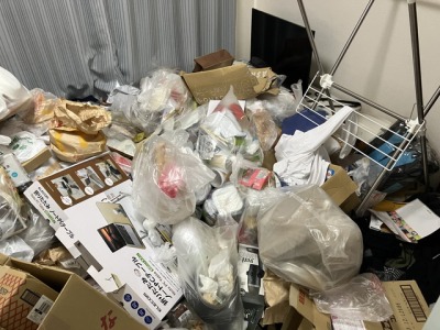 大学生のゴミ屋敷