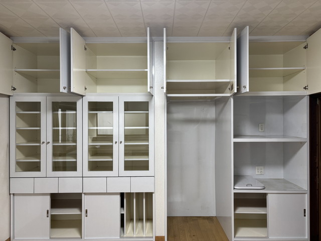 作業後のキッチン収納