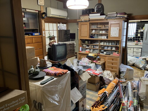 お部屋の中にいろんなものがある