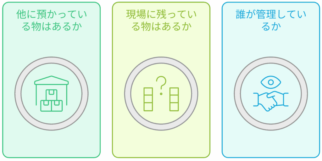 受け取る前に確認するもの
